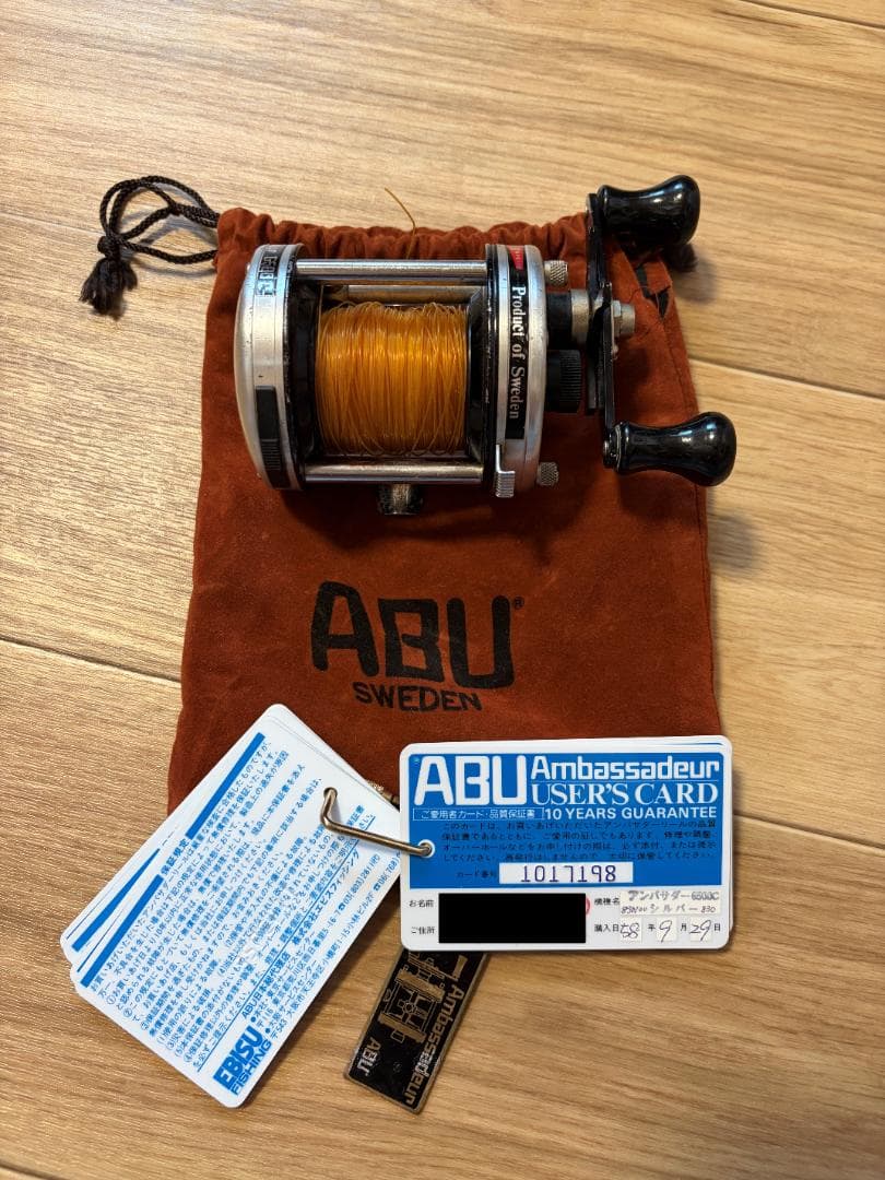 【1983年製】ABU Ambassadeur 6500C アブ アンバサダー