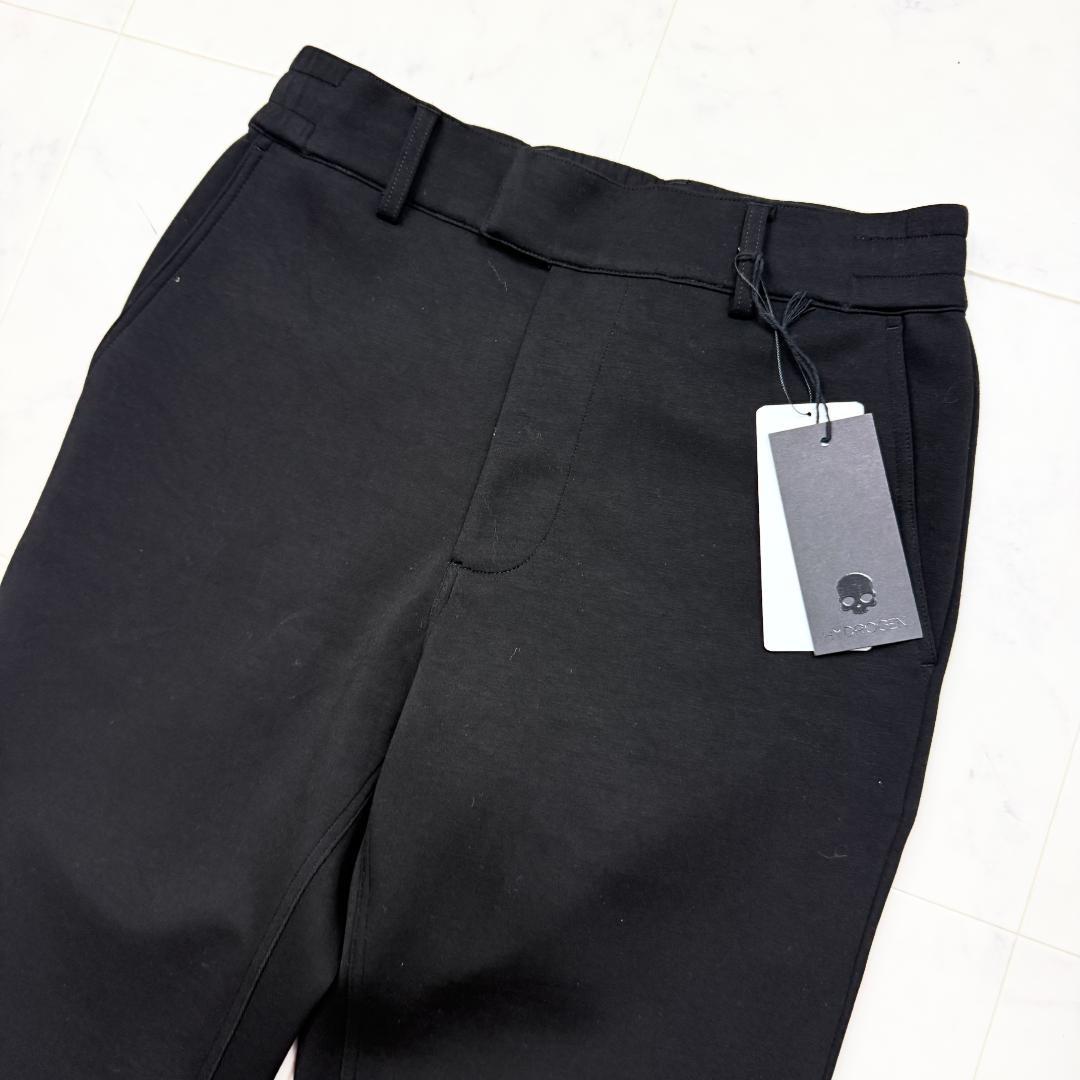 新品タグ付き ストレッチ パンツ ゴルフ 黒 ハイドロゲン Hydrogen