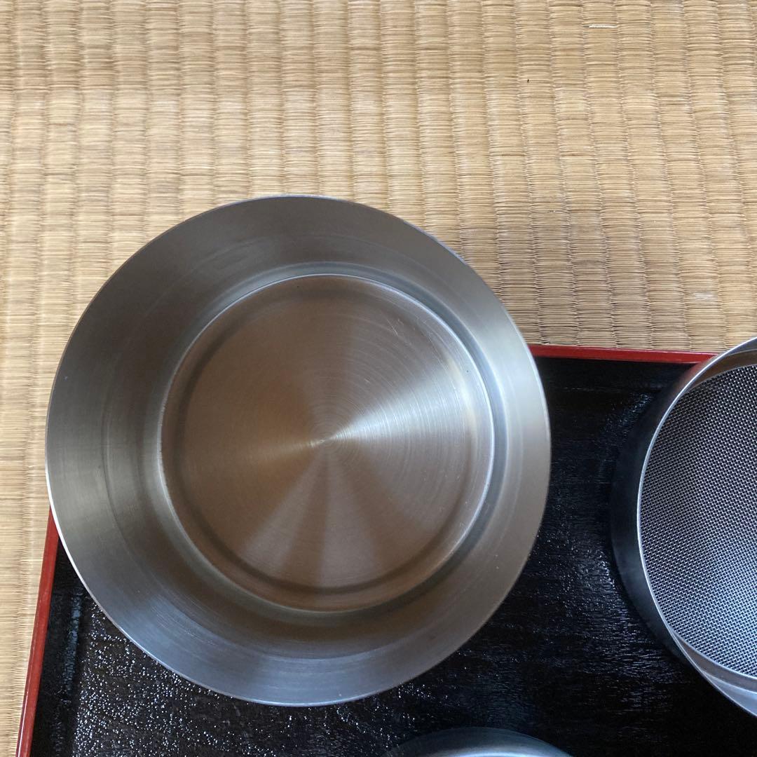 茶会用、茶漉し、箱あり