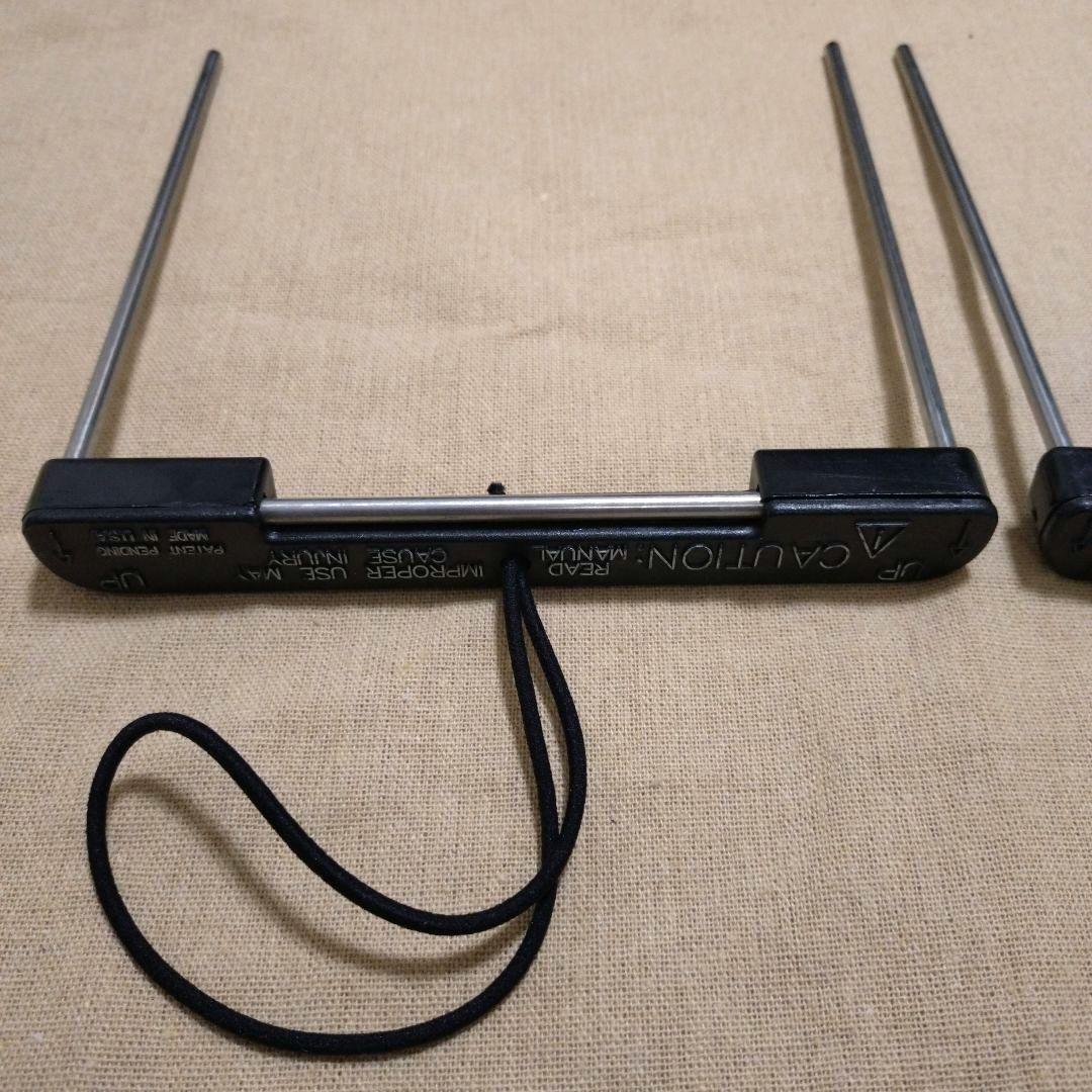 パワーブロック POWER BLOCK ウエイト変更 ピン 2個セット 鉄芯一本