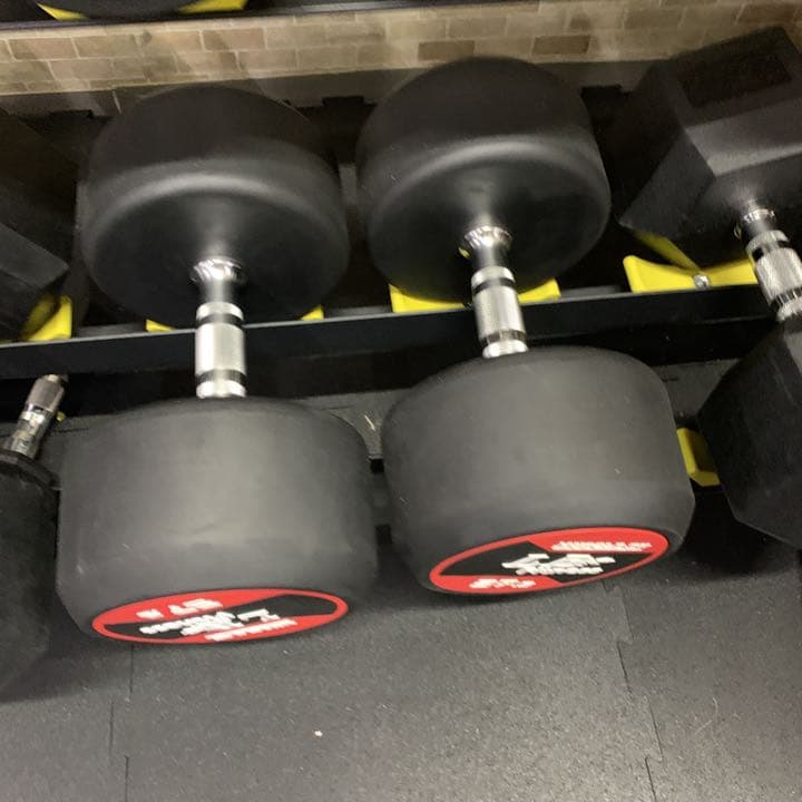 ラバーダンベル　　27.5kg  2個