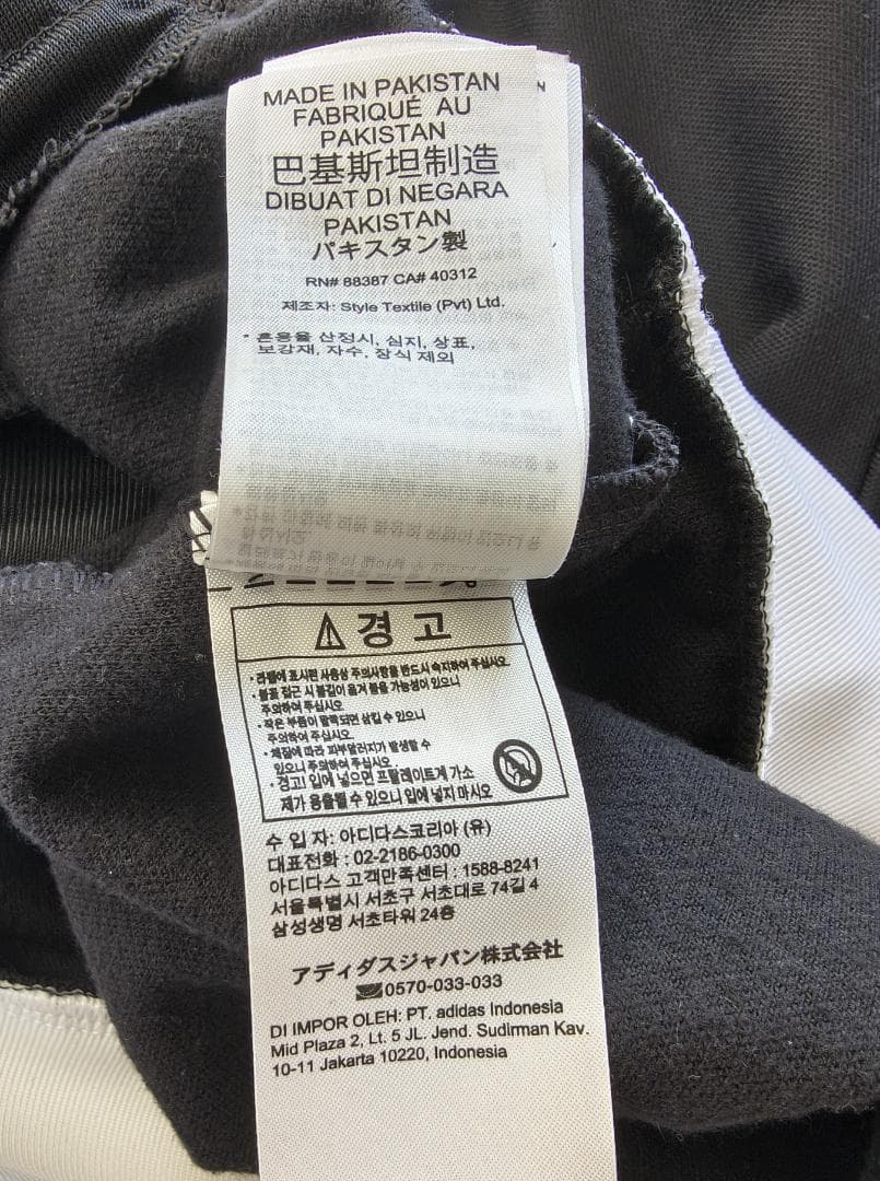 adidas アディダス クラシック トラック ジャケット BLACK 2XL