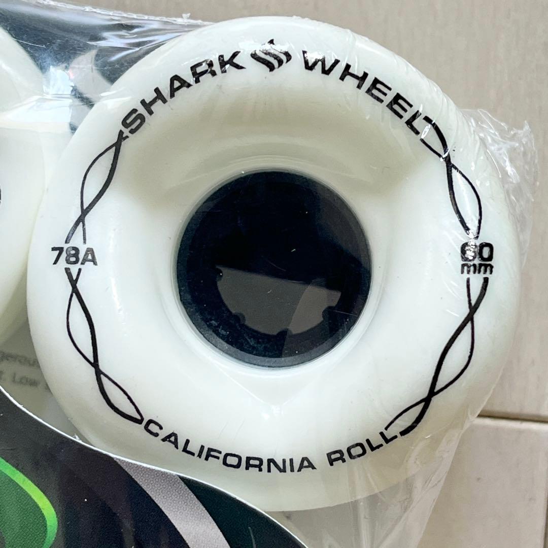 10☆新品 未開封☆ シャークウィール 60mm 78a ホワイト