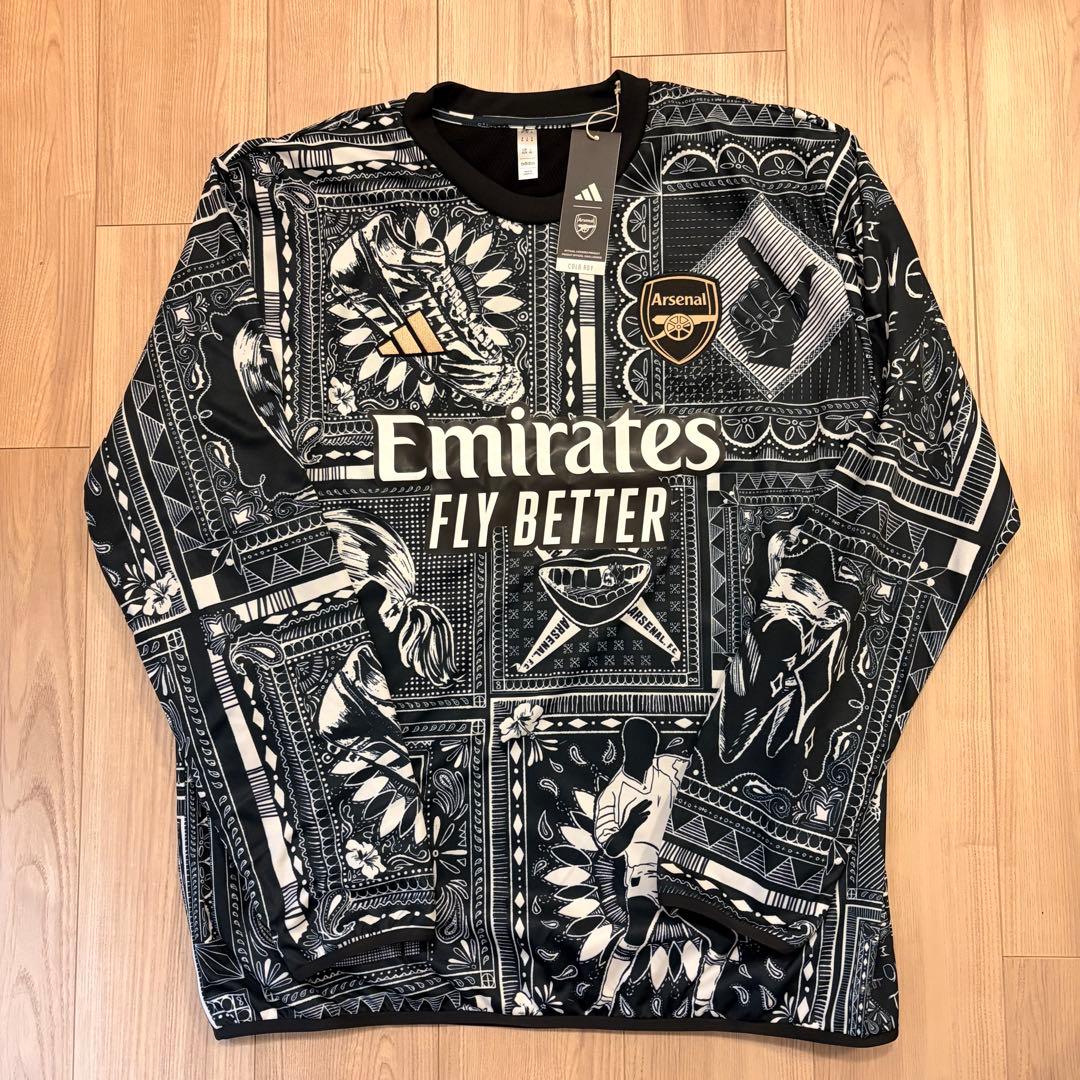 【完売品】アーセナル × イアン・ライト Warm Up Top【adidas】