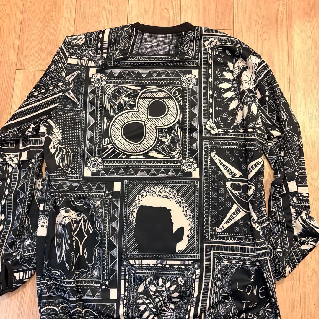 【完売品】アーセナル × イアン・ライト Warm Up Top【adidas】