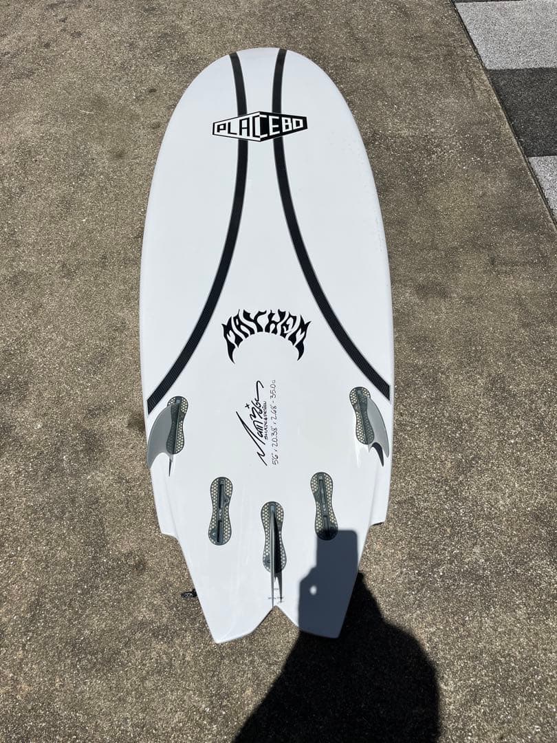 PLACEBO MACKENZIE ショートボード 5'6\"