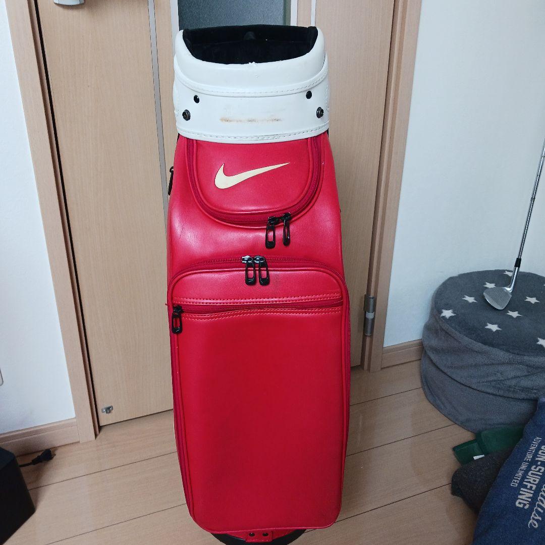 値下げNike ツアーキャディバッグ 赤/白