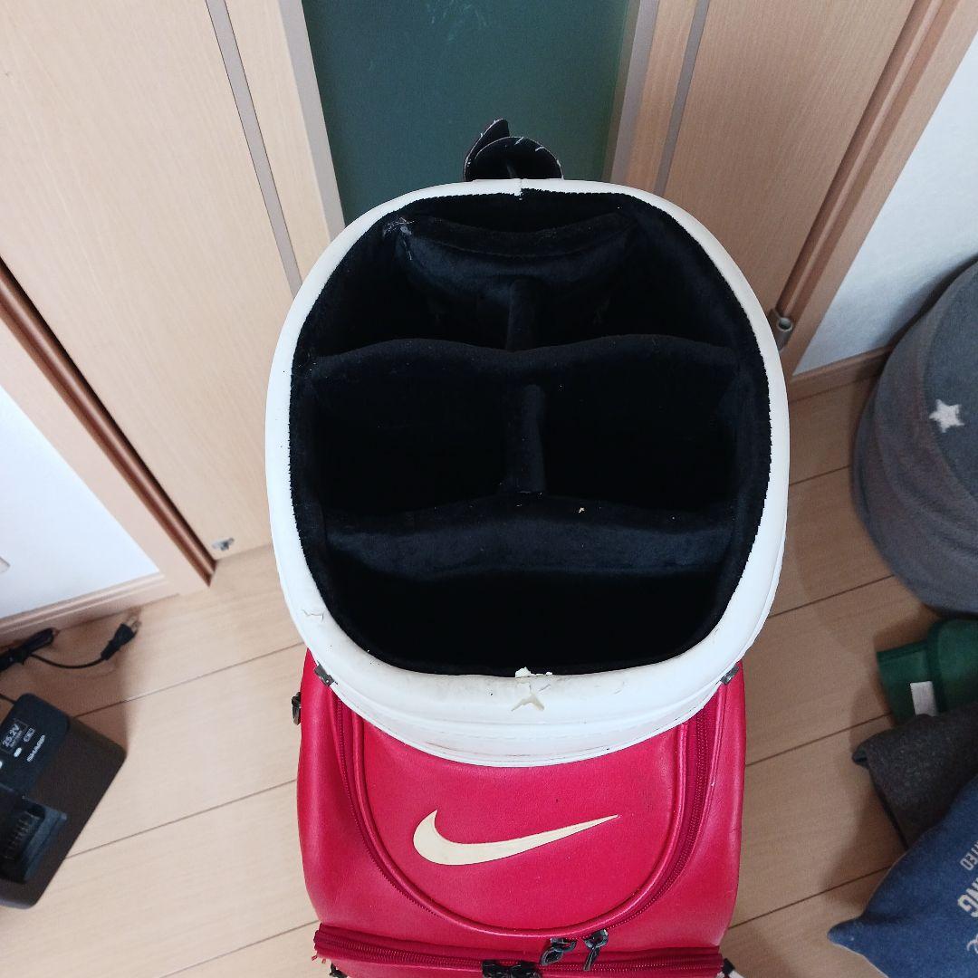 値下げNike ツアーキャディバッグ 赤/白