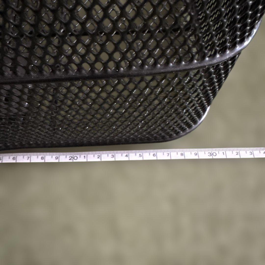 BRIDGESTONE メッシュバスケット 自転車前カゴブラック