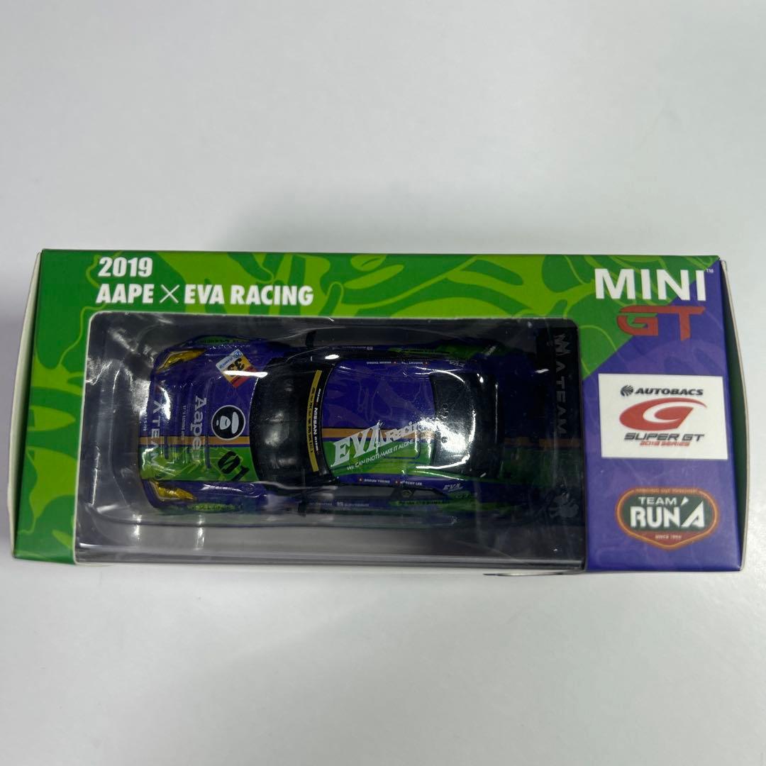 MINIGT EVA NISSAN GTR AAPE × EVA Racing