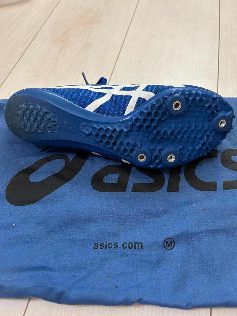 asics sonic sprint elite 25.5cm 収納袋付き