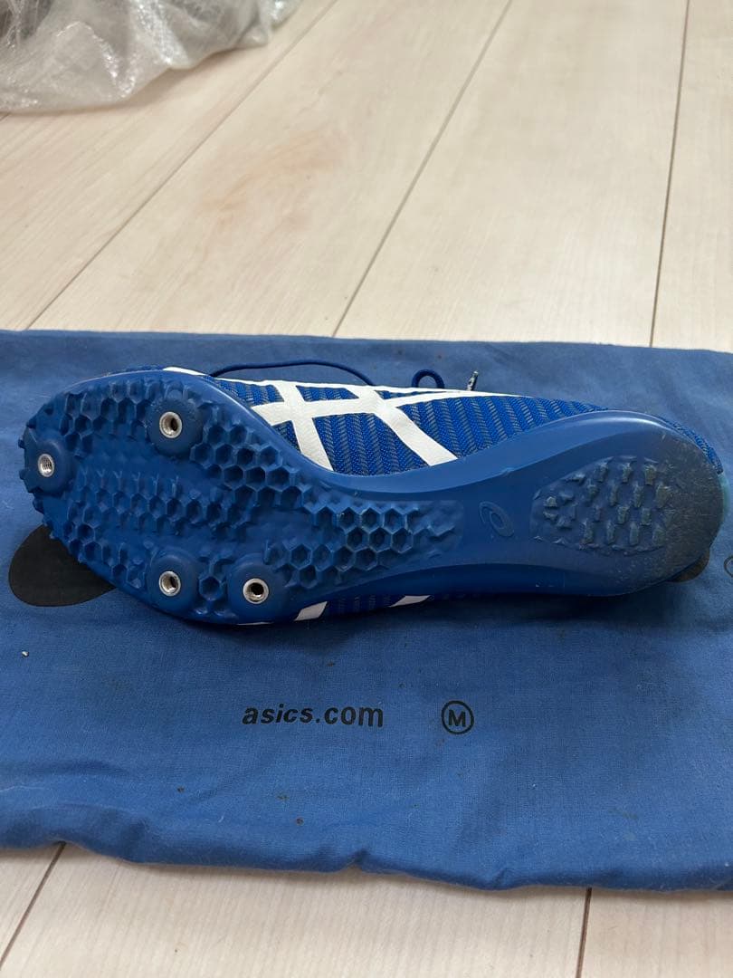 asics sonic sprint elite 25.5cm 収納袋付き