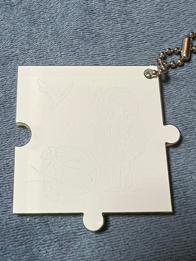 アイカツ　アクリル　パズル　ピース　キーホルダー　そら