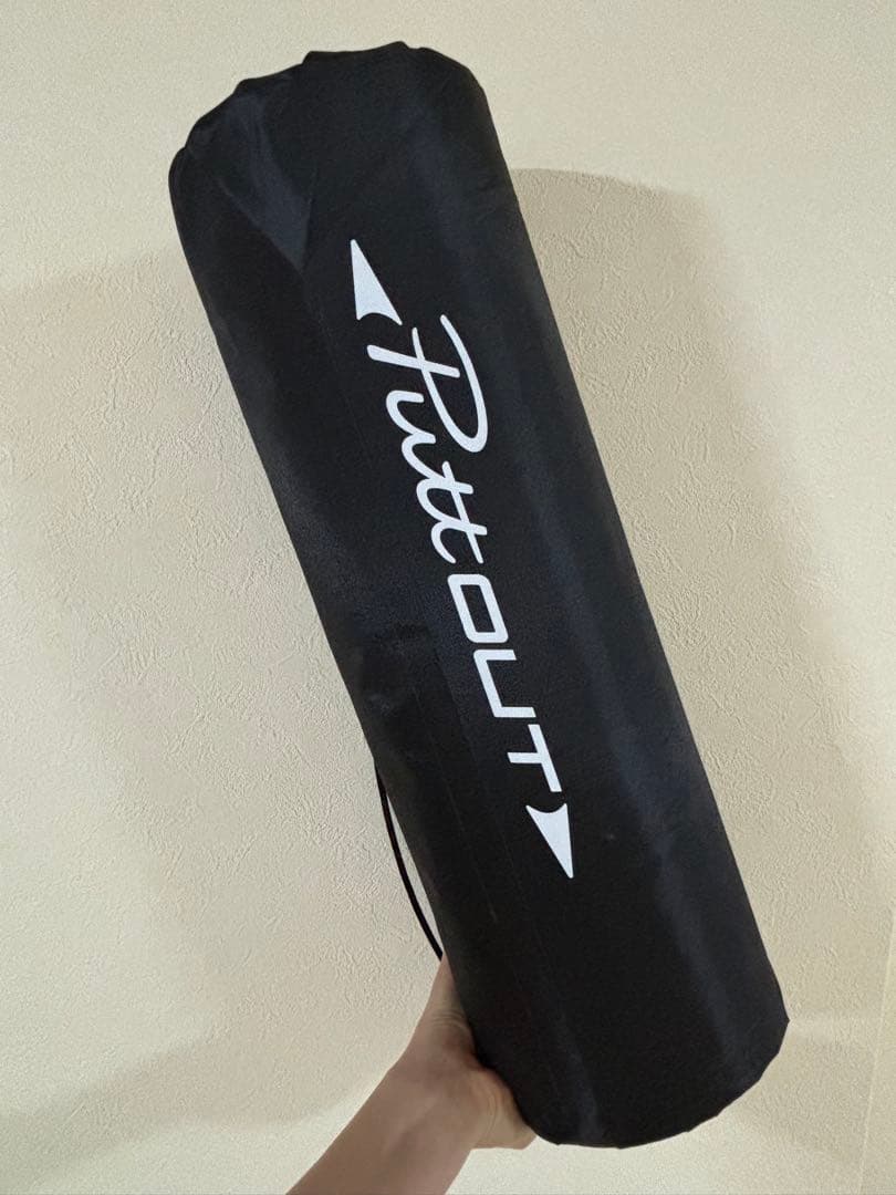 PuttOUT パターマット2m40㎝パター練習機セットマスターズカラー