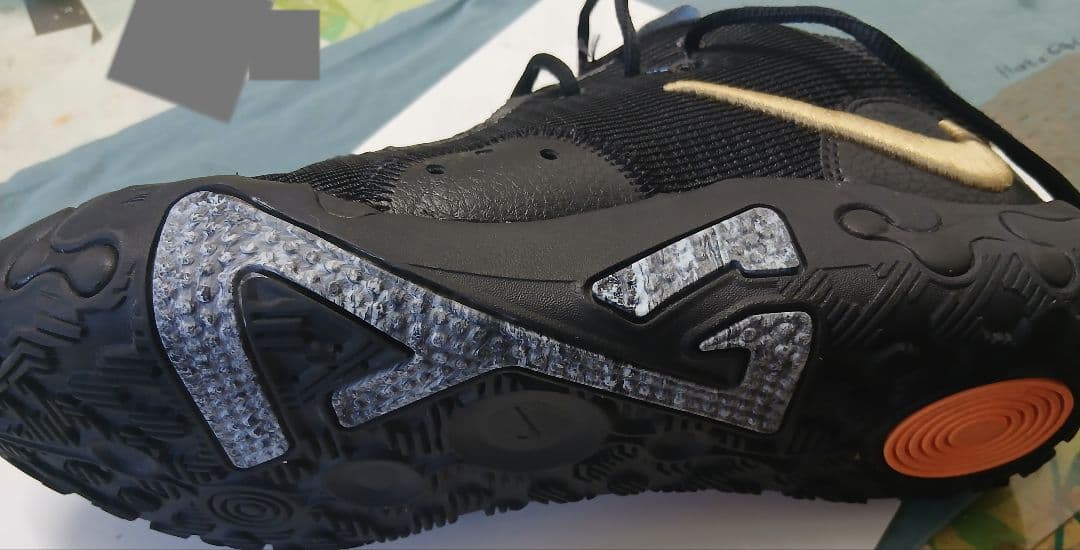 Nike ナイキ メンズ PG 6 ポールジョージ 黒/金27cm