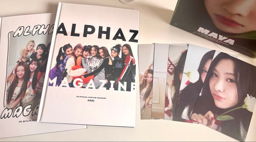 アイドル XG ALPHAZ MAGAZINE MAYA ver.
