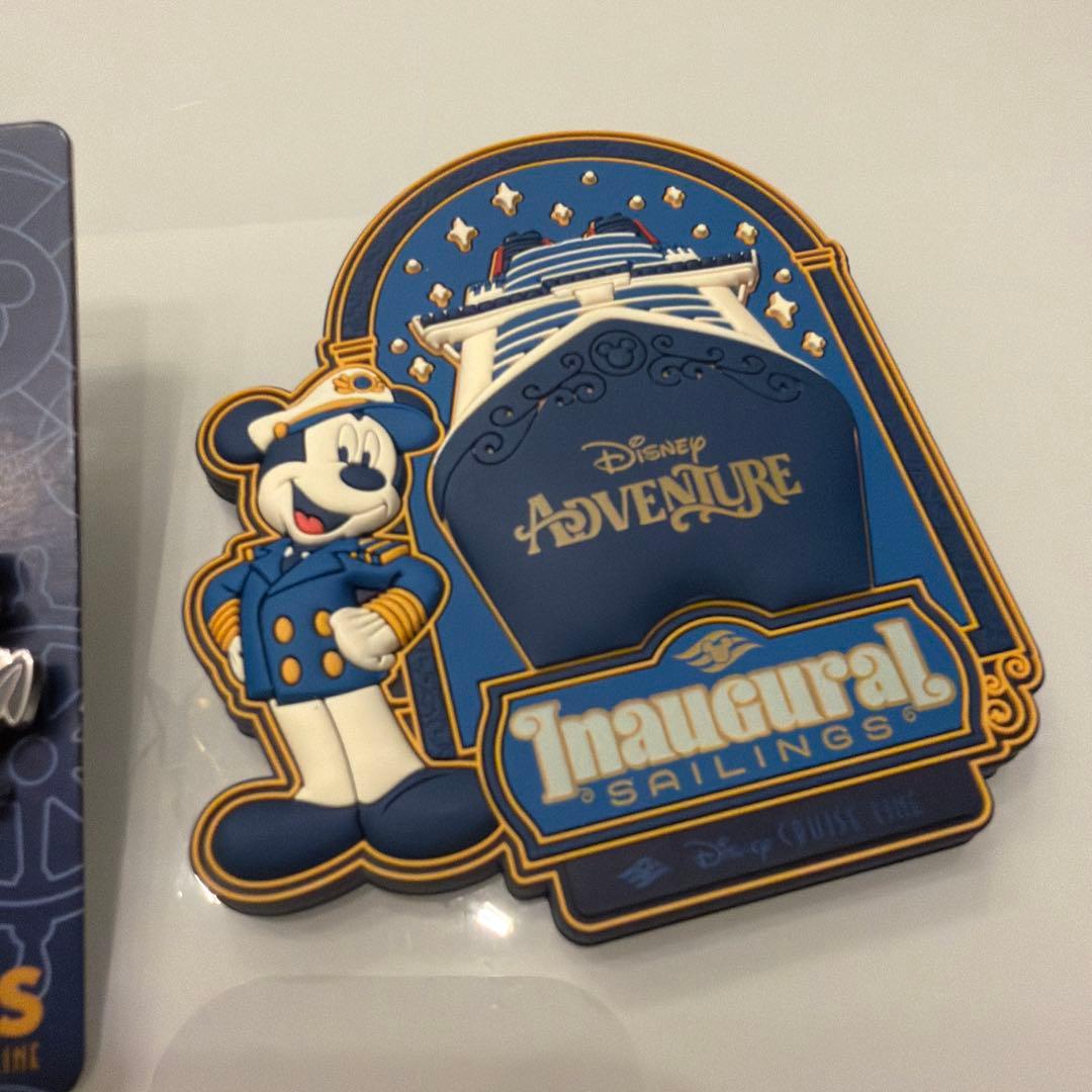 ディズニークルーズライン アドベンチャー号　マグネット　ピン