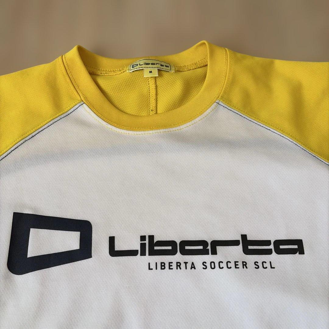 Libarte サッカーウェア イエロー/ネイビー上下セット販売Mサイズ