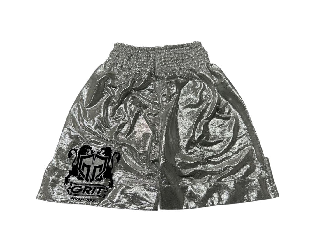 GRIT BOXING LONG SHORTS WH LAME ショーツ