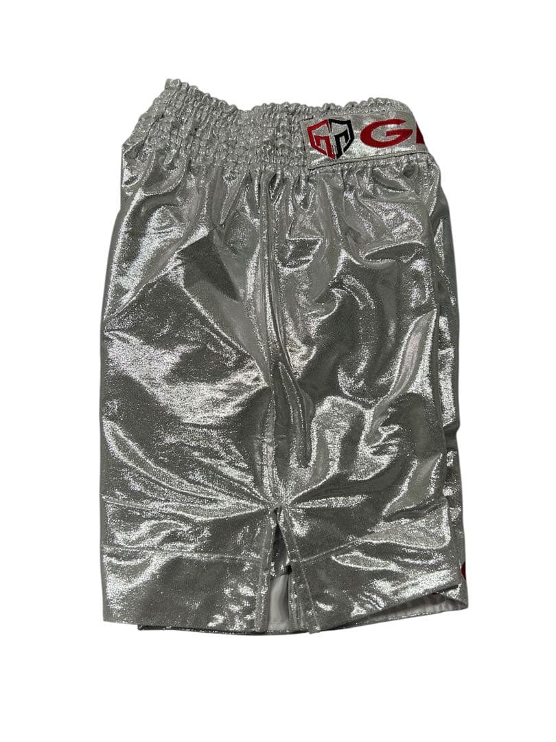 GRIT BOXING LONG SHORTS WH LAME ショーツ