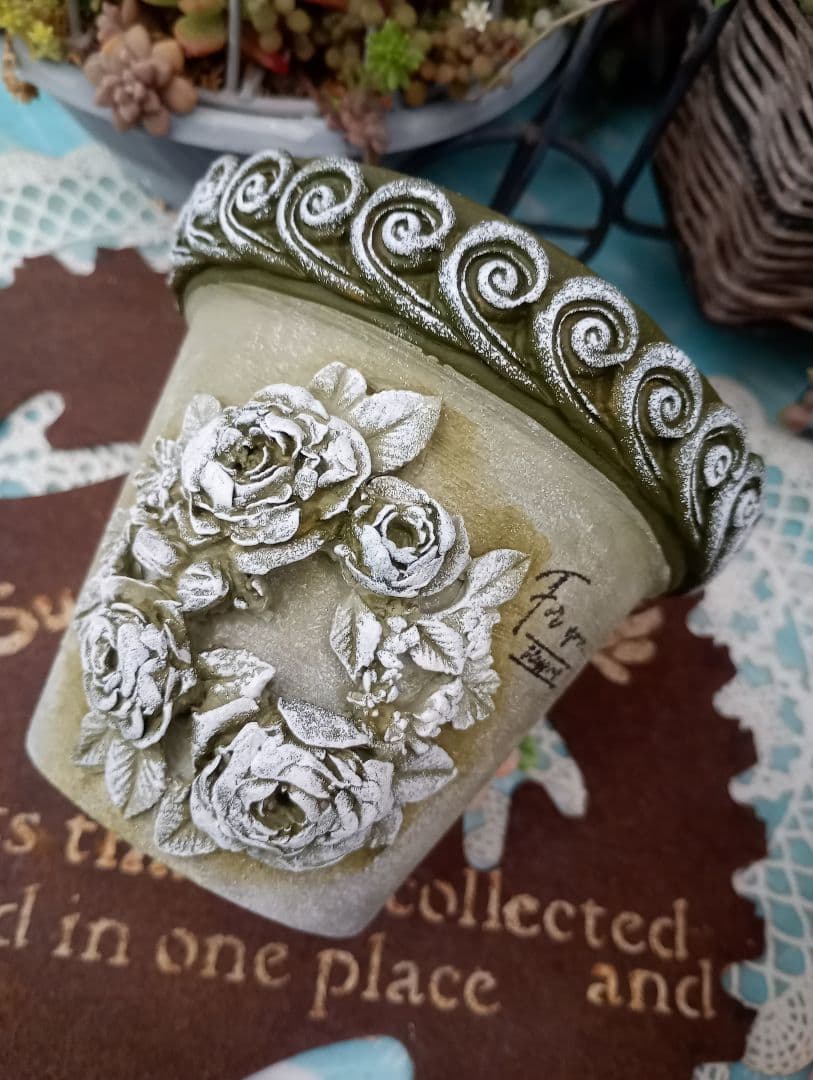 リメ鉢♡リメイク鉢♡ハンドメイド