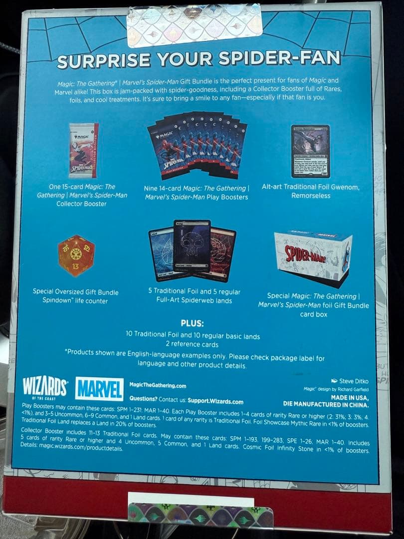 MTG スパイダーマン Gift Bundle 英語版 ギフトバンドル