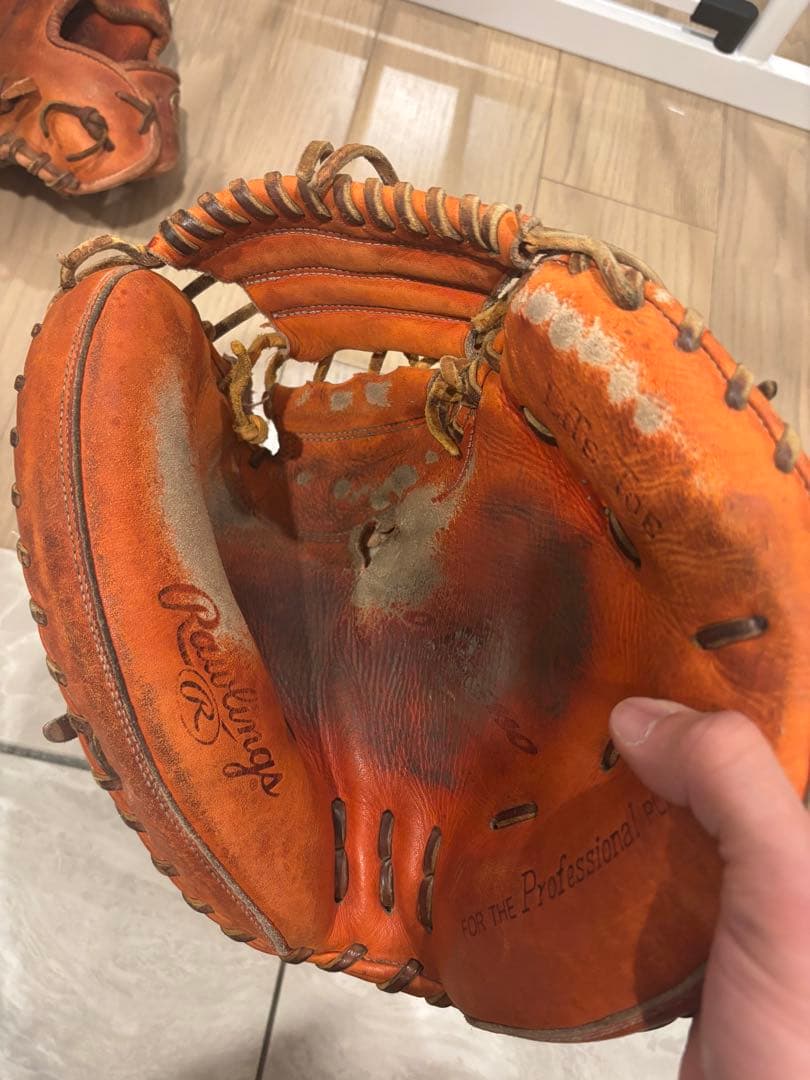 Rawlings プロフェッショナル グローブ オレンジ