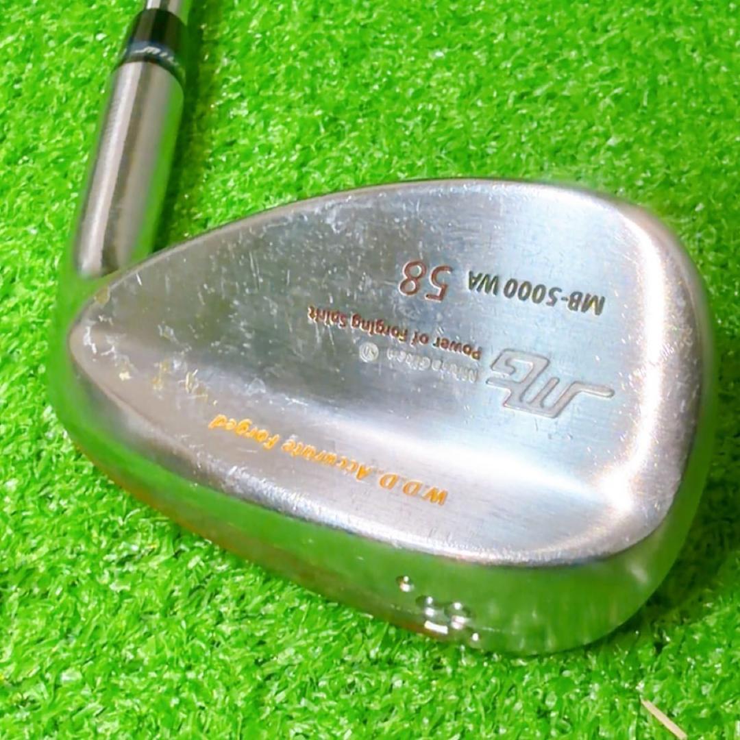 三浦技研　MB-5000WA 58° MG ゴルフ　ウェッジ
