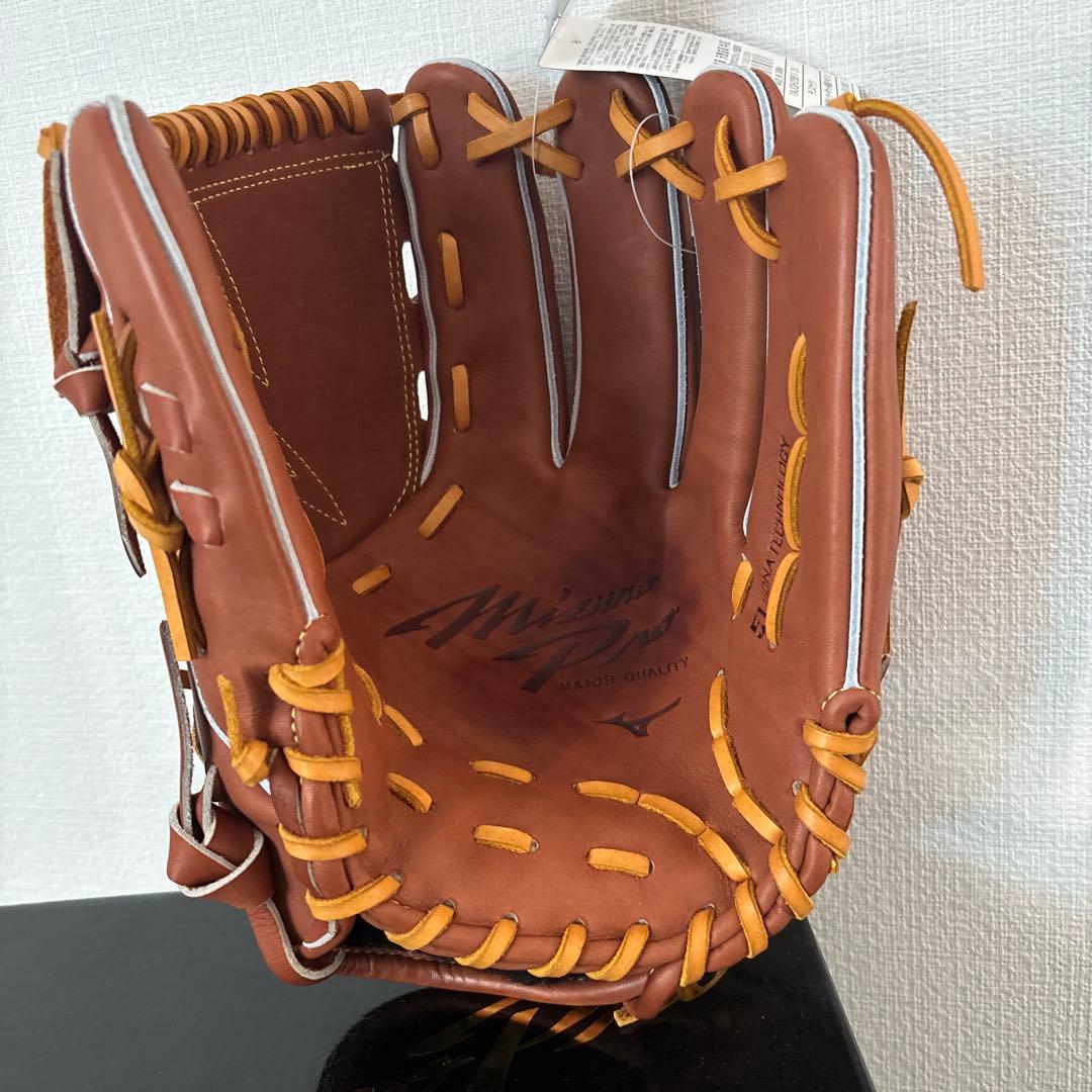 Mizuno Pro 硬式グローブ ブラウン