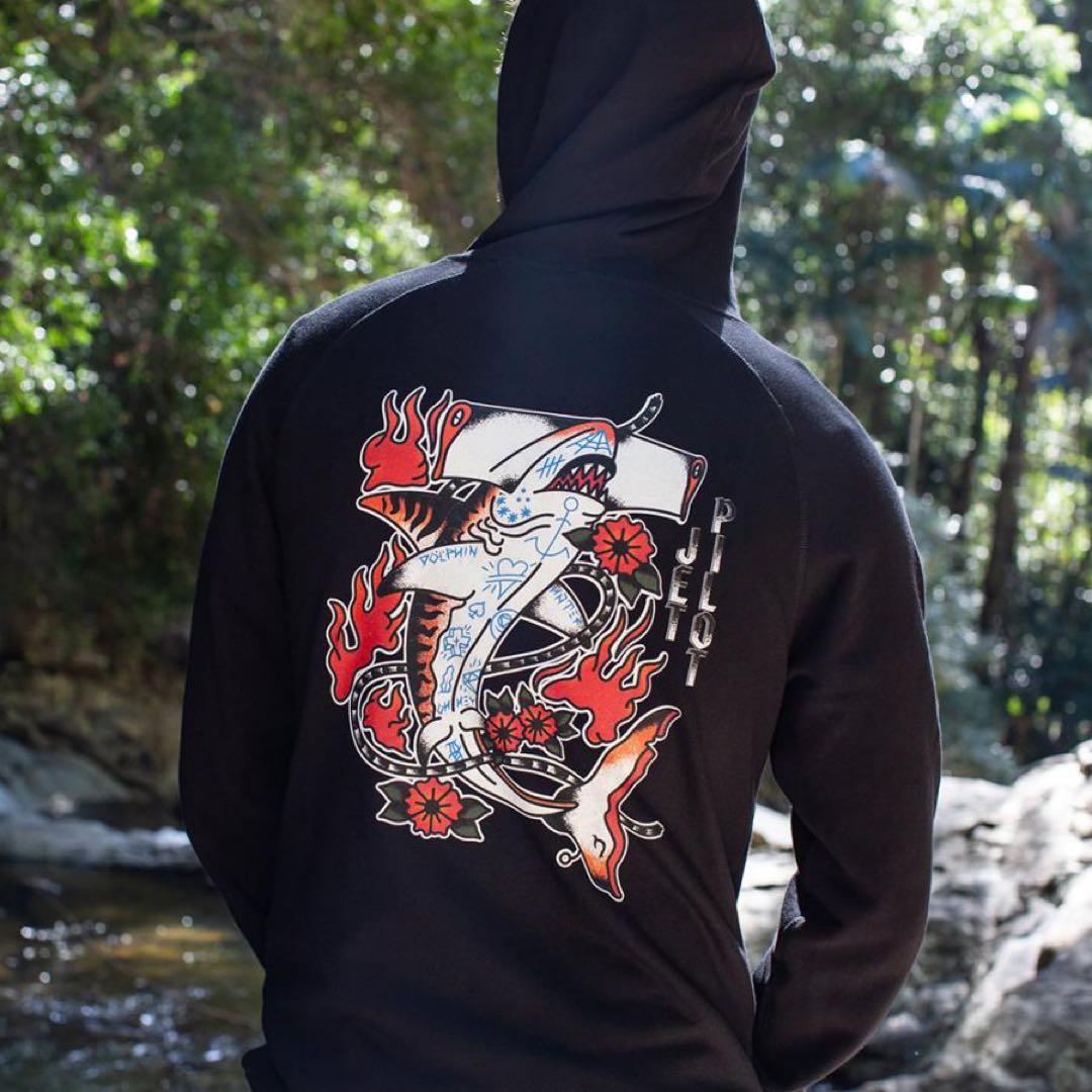JETPILOT（ジェットパイロット）SHARKFLASHPULLOVER 黒