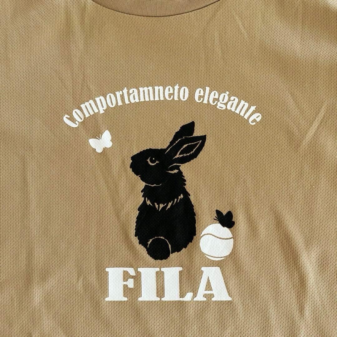 FILA ♡【美品】秋色ウサギプリント Tシャツ＆スコートセット