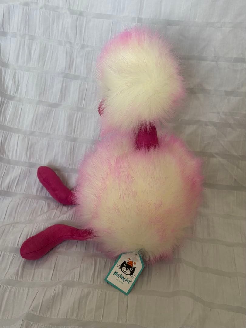 タグ付 ジェリーキャット Pom Pom Bird 鳥 Raspberry