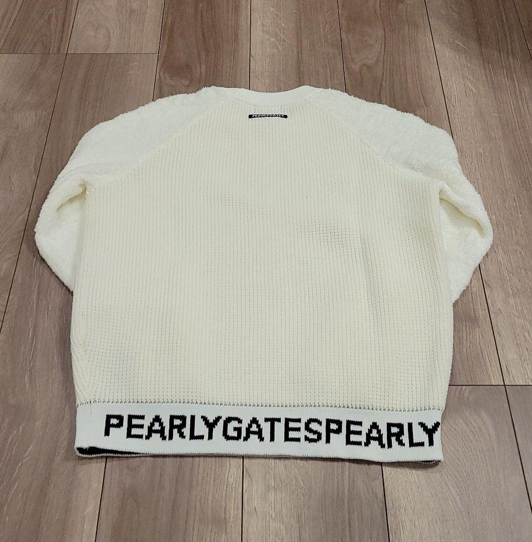 PEARLY GATES ホワイトセーター