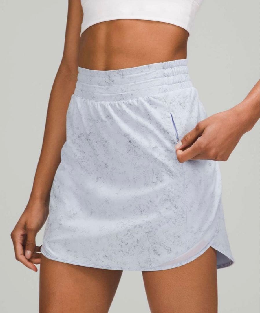 新品 ルルレモン Hotty Hot HR Skirt *Long （サイズ4）