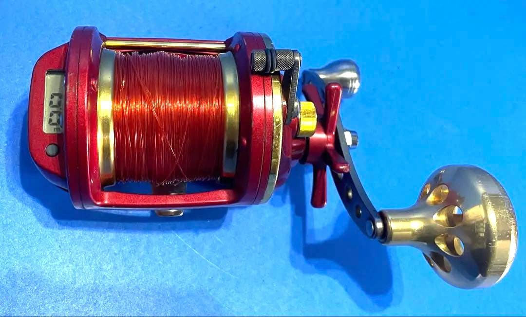 ダイワ シーライン 石鯛Z40WH 遠投 釣武者パワーハンドルゴールド　レバー⑩