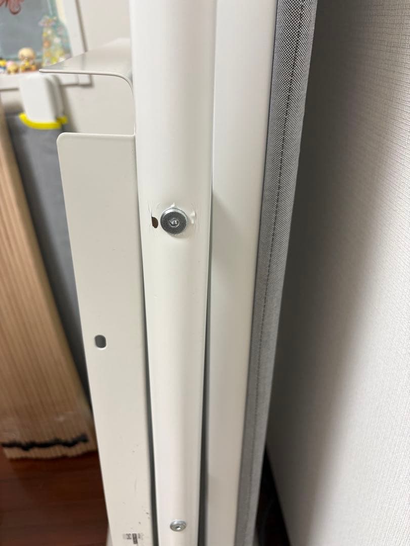 【引き取り限定】IKEA VITVAL ロフトベッド　デスク付