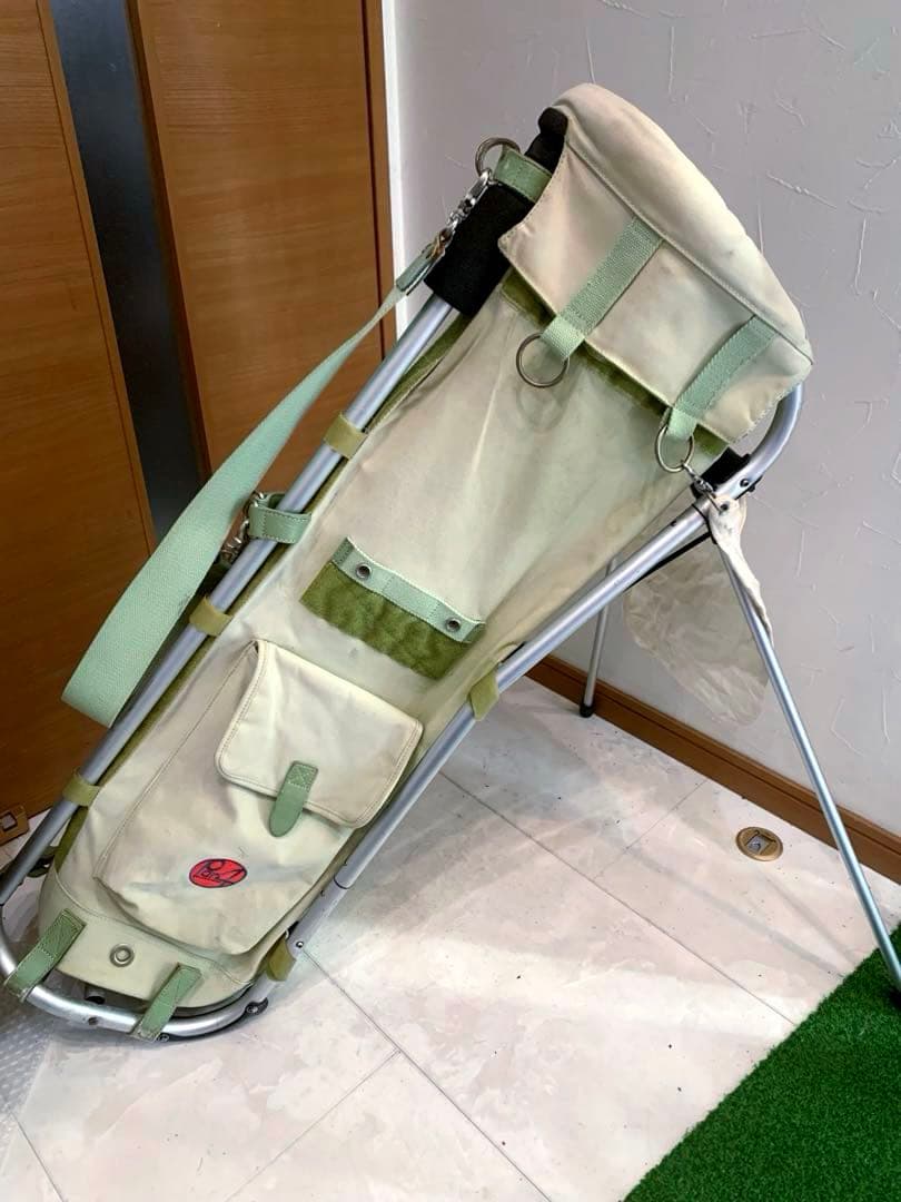 木の庄帆布　ミズノ　フレームウォーカー　スタンド　キャディバッグ　フード無し