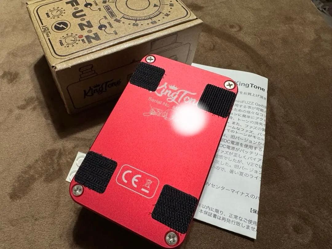 ギター king tone guitar mini fuzz V2