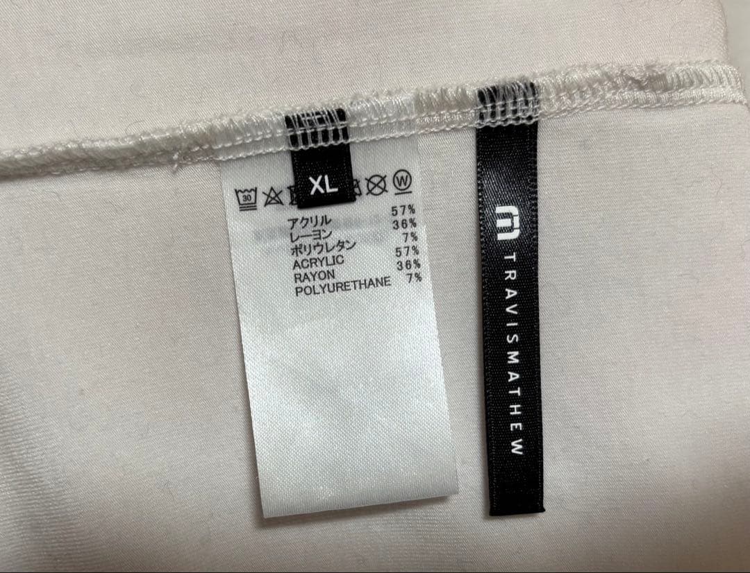 【利用1回】TRAVISMATHEW タートルネックシャツ ホワイト
