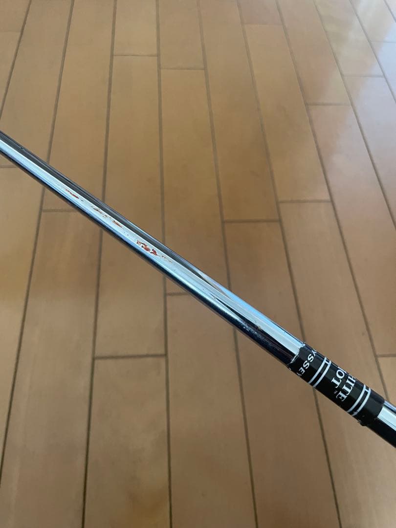 美品 初代WHITE HOT 2ボール 底樹脂埋め グリップ交換済 専用カバー付