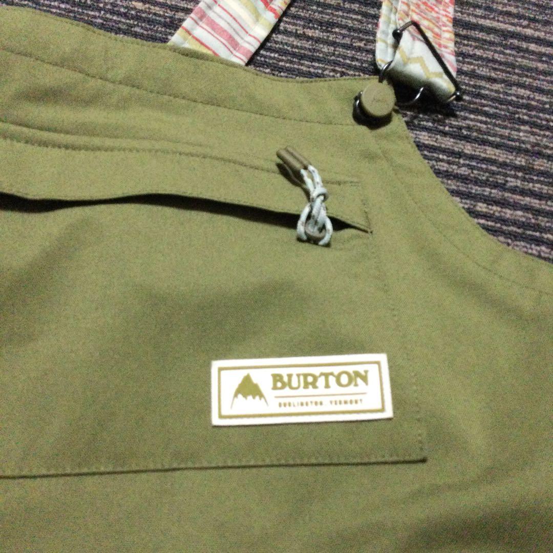Burton スノーボードビブパンツMサイズ　バートン