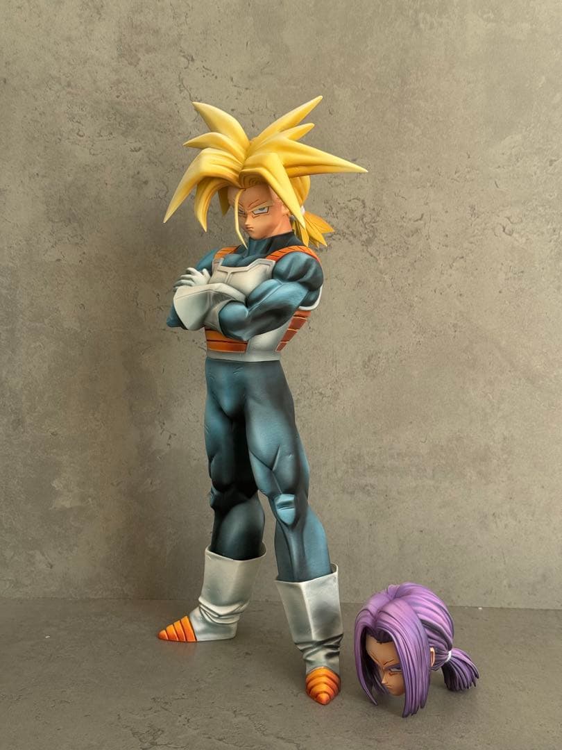 ドラゴンボールTRUNKS トランクス頭2個セット フィギュア
