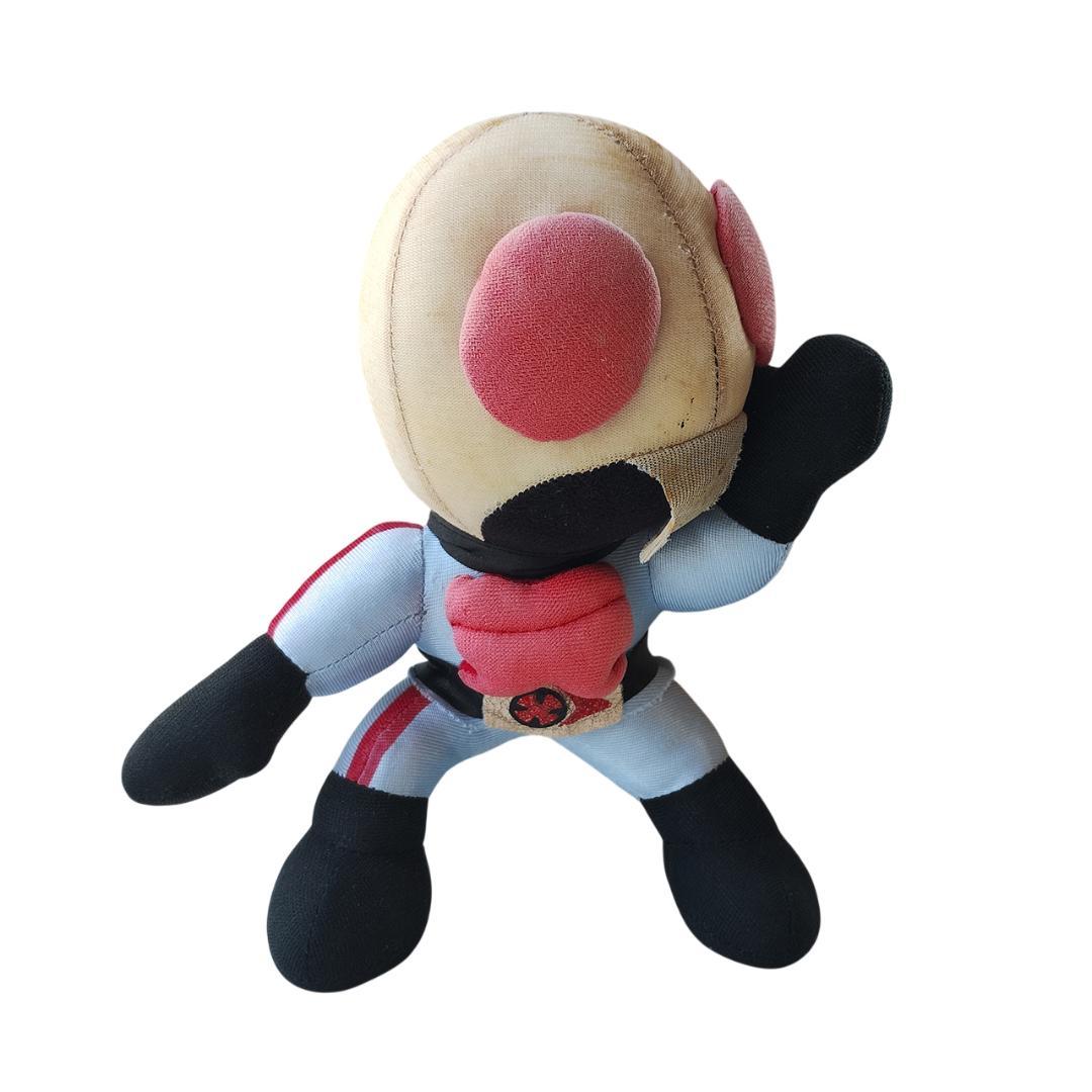 仮面ライダーX 90年代 レトロ ぬいぐるみ 中型 メンテ済