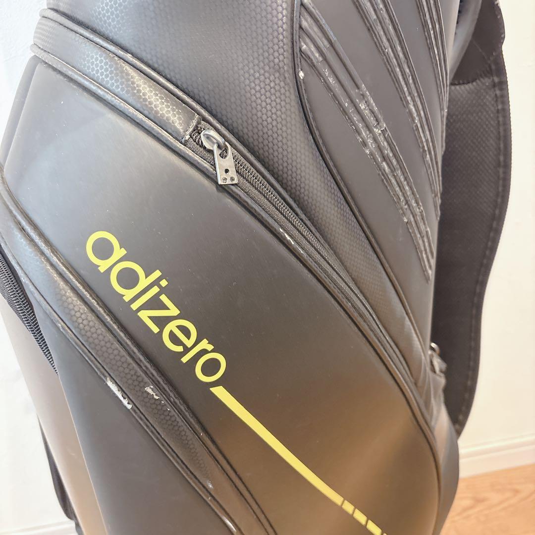 K463 adidas Zero ブラックキャディバッグ