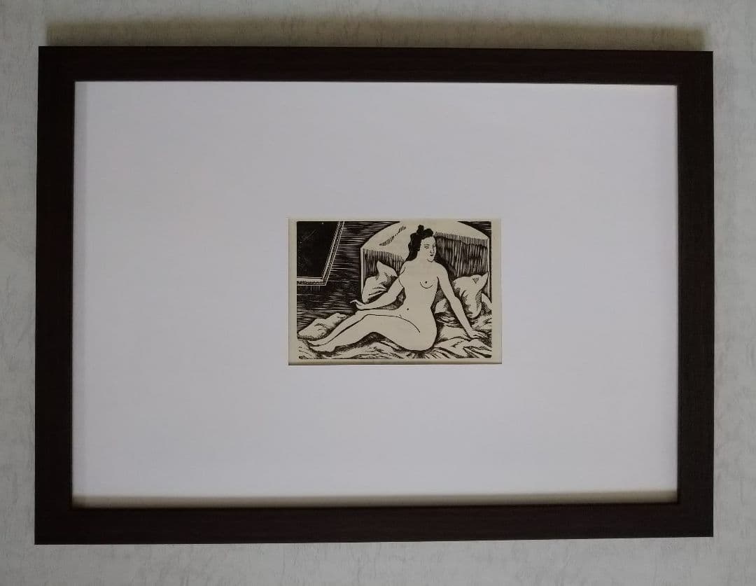 Eｅ藤田嗣治の木版画　1925年制作