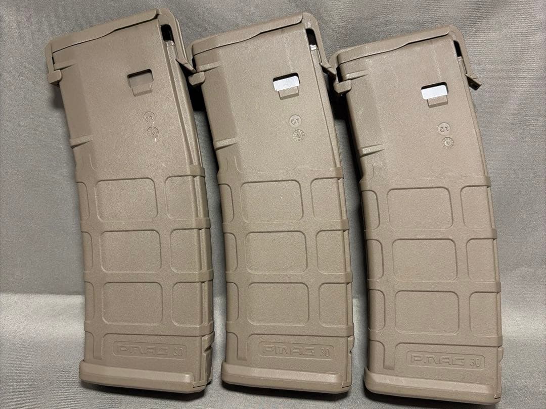【廃盤美品】MAGPUL PTS製　次世代M4用PMAG タンカラー