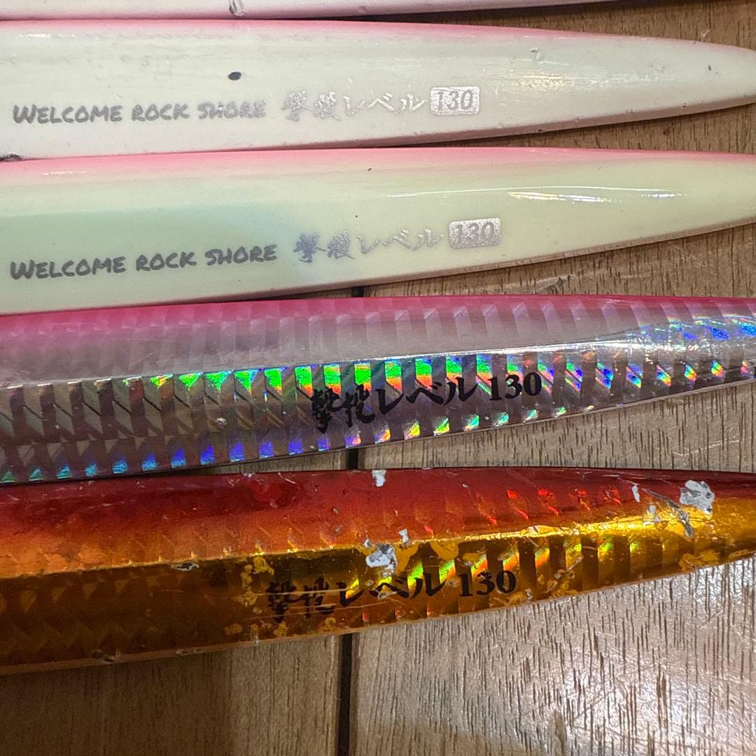 140029 オーナー　撃投レベル　 130g 180g 6本セット