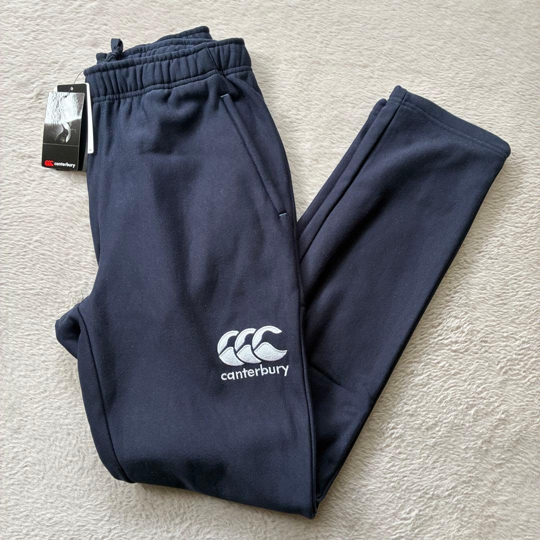 canterbury トレーニング スウェットパンツ M ネイビー 裏起毛