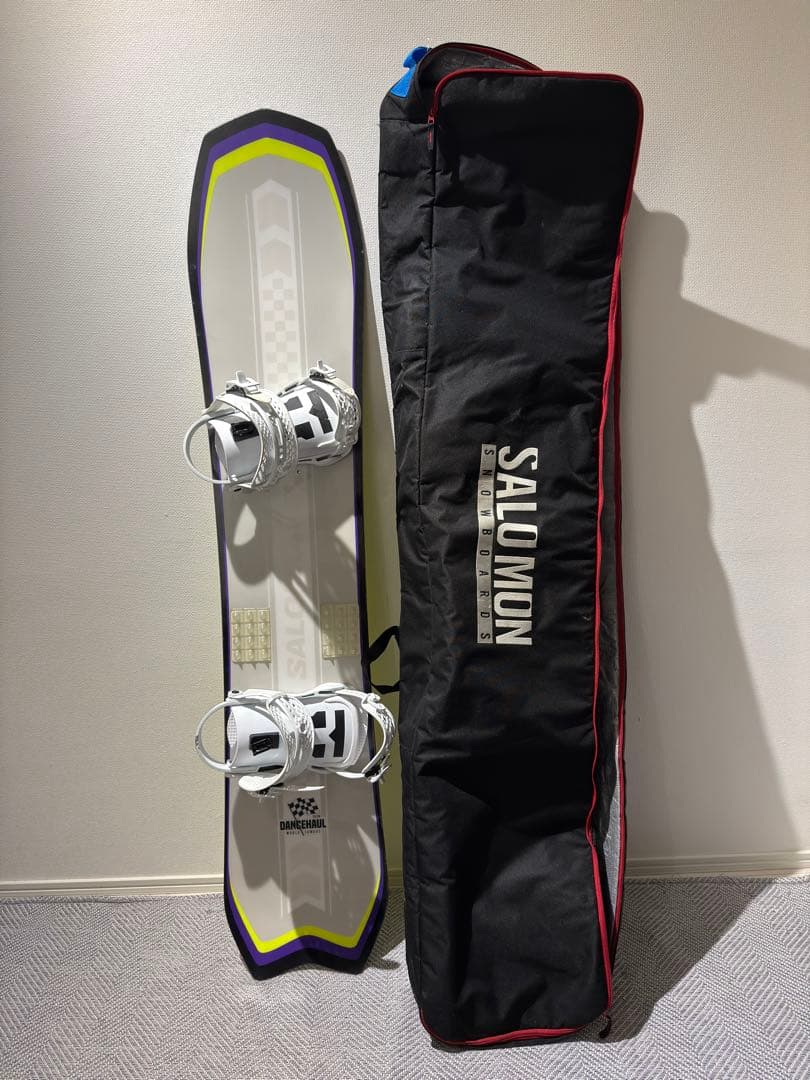 サロモン DANCEHAUL 152 & UNION FORCE 24 セット