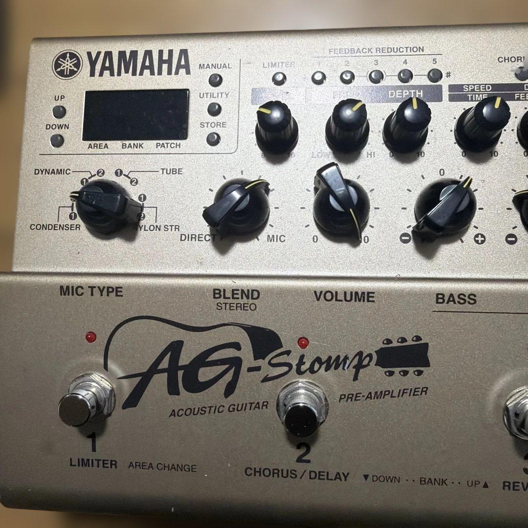 Yamaha AG-Stomp アコースティックギター プリアンプ　ジャンク